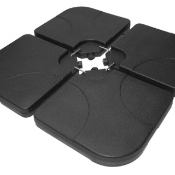 Base Plástica Rellenable 50x50x7.5